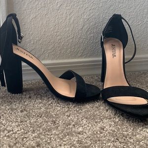 Just fab strap heels